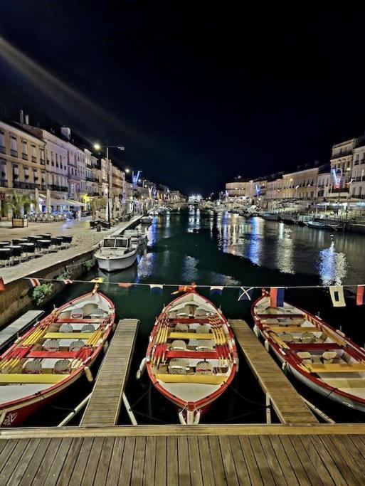 Le Calme A Deux Pas Du Port De Sete Daire Dış mekan fotoğraf